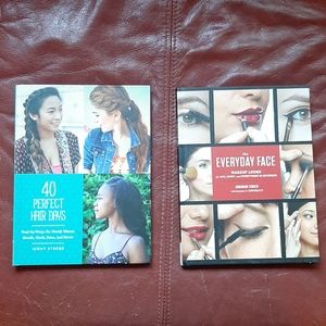 SOLD Hair and Makeup Books. Lot of 2